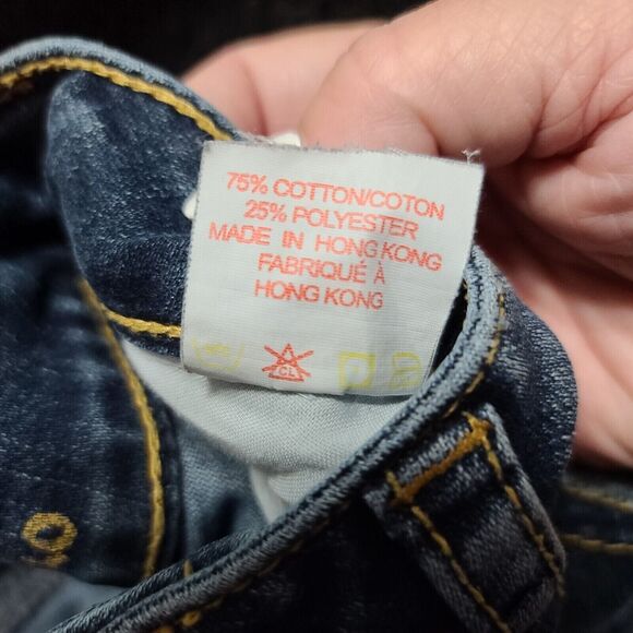 Silver Jeans Womens Jeans Blue Size 27/33 Cotton Blend Aiko Button Zip Closure - Picture 7 of 12